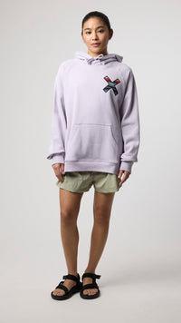 SUDADERA CON CAPUCHA CLASSIC LIGHT LILAC