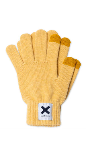 GUANTES ICONIC LIGHT YELLOW