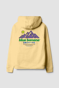 SUDADERA CON CAPUCHA ONTAKE AMARILLO CLARO