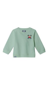 SUDADERA KIDS CLASSIC MENTA