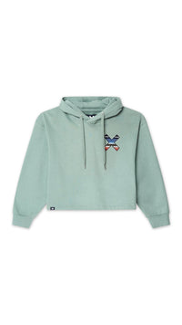 HOODIE MUJER CLASSIC MENTA