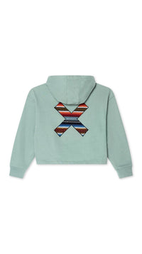 HOODIE MUJER CLASSIC MENTA