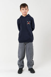 HOODIE KIDS CLASSIC AZUL MARINO