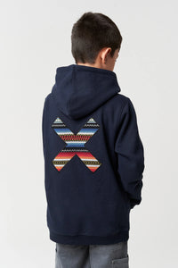 HOODIE KIDS CLASSIC AZUL MARINO