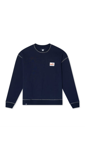 SUDADERA FRAME AZUL MARINO