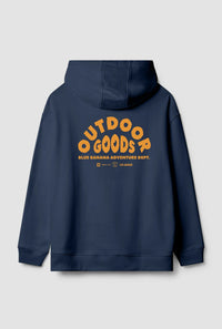 SUDADERA CON CAPUCHA GOODS AZUL MARINO