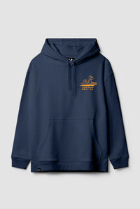 SUDADERA CON CAPUCHA GOODS AZUL MARINO