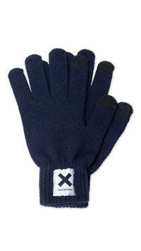 GUANTES ICONIC AZUL MARINO