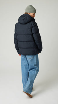 PUFFER PARKA NEST AZUL MARINO