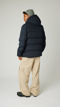 PUFFER PARKA NEST AZUL MARINO