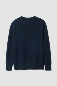 JERSEY DE PUNTO SHELTER AZUL MARINO