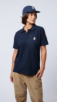 POLO BANANA AZUL MARINO