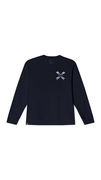 SUDADERA CLASSIC AZUL MARINO