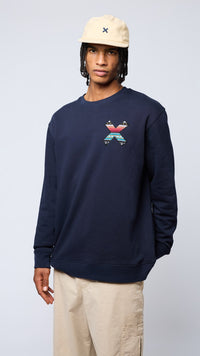 SUDADERA CLASSIC AZUL MARINO