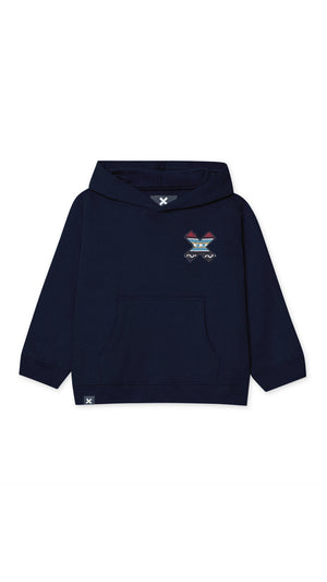 HOODIE KIDS CLASSIC AZUL MARINO