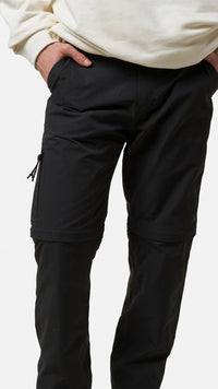 PANTALÓN ZIP-OFF NEGRO