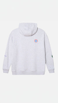 HOODIE RANDOM LIGHT GREY MELANGE