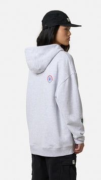 HOODIE RANDOM LIGHT GREY MELANGE