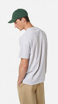 PLAYERA POCKET BANANA LIGHT GREY MELANGE