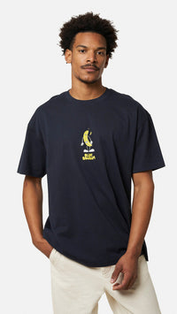 PLAYERA BANANA AZUL MARINO