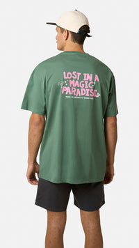 PLAYERA RIPTIDE PINE GREEN