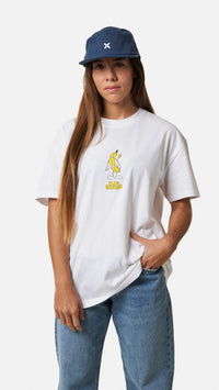 PLAYERA BANANA BLANCA