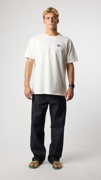 CAMISETA BLOCK BLANCO ROTO
