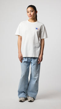 CAMISETA BLOCK BLANCO ROTO