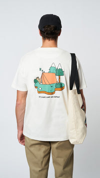 CAMISETA HIKER BLANCO ROTO