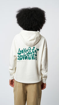 HOODIE RUMBLE BLANCO ROTO