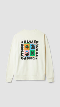 SUDADERA SWING BLANCO ROTO