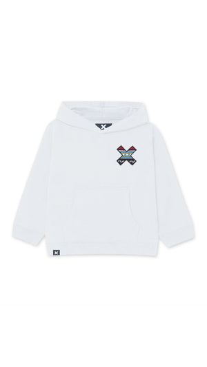 HOODIE KIDS CLASSIC BLANCO ROTO