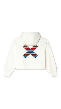 HOODIE MUJER CLASSIC BLANCO ROTO