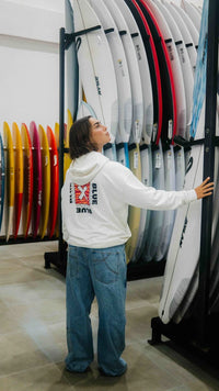SUDADERA CON CAPUCHA FOAM BLANCO ROTO