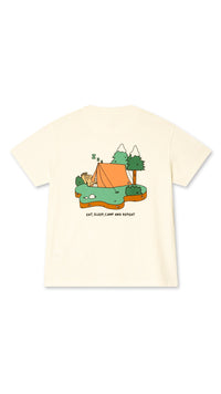 CAMISETA HIKER BLANCO ROTO