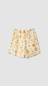 PANTALÓN CORTO MUJER TILE ECRU