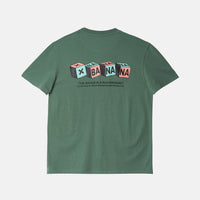 PLAYERA CUBE PINE GREEN