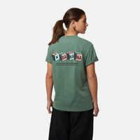 PLAYERA CUBE PINE GREEN