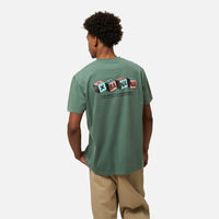 PLAYERA CUBE PINE GREEN