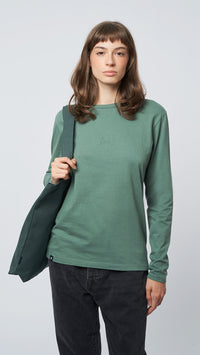 CAMISETA LS REEF PINE GREEN