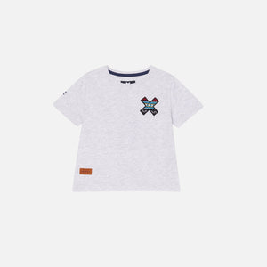 PLAYERA KIDS CLASSIC LIGHT GREY MELANGE