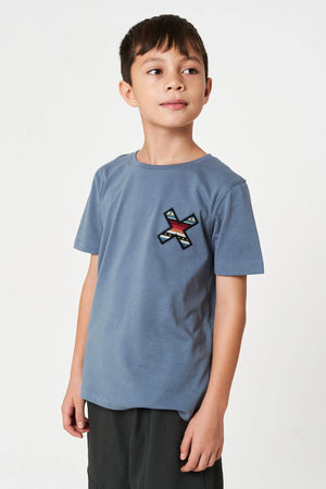 PLAYERA KIDS CLASSIC SKY BLUE