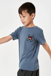 PLAYERA KIDS CLASSIC SKY BLUE