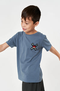 PLAYERA KIDS CLASSIC SKY BLUE