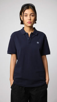 POLO PATCH AZUL MARINO
