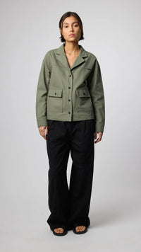 CHAQUETA MUJER CARLOTA IGUANA GREEN