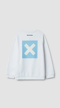 SUDADERA KIDS NATURE BLANCA