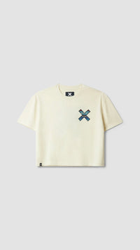 CAMISETA MUJER CLASSIC CREMA
