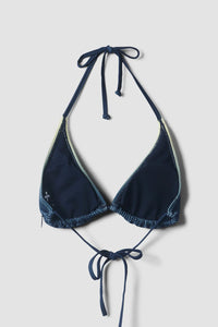 TOP BIKINI MUJER CRINKLE FADE NAVY