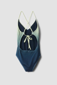 BAÑADOR MUJER CRINKLE FADE NAVY